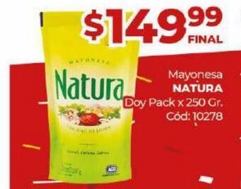 Diarco Mayonesa natura oferta