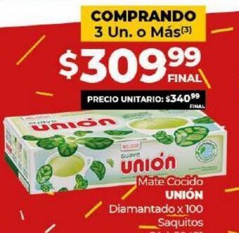 Diarco Mate cocido unión oferta