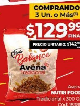 Diarco Avena nutri food oferta