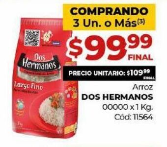 Diarco Arroz dos hermanos oferta
