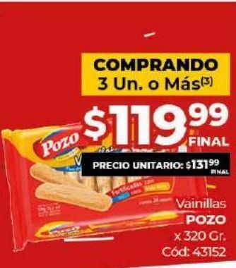 Diarco Vainillas pozo oferta