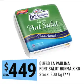 Punto Mayorista La Paulina Queso Port Salut Horma x kg oferta