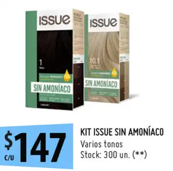 Punto Mayorista Issue Sin Amoníaco Kit oferta