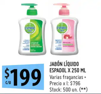 Punto Mayorista Espadol Jabón Líquido x 250ml oferta