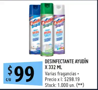 Punto Mayorista Ayudín Desinfectante x 332ml oferta