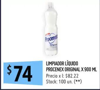 Punto Mayorista Procenex Original Limpiador Líquido x 900ml oferta