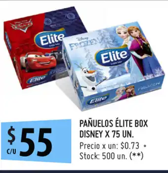 Punto Mayorista Elite Box Disney Pañuelos x 75un. oferta