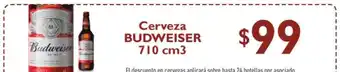 Cooperativa Obrera Budweiser Cerveza 710 cm3 oferta