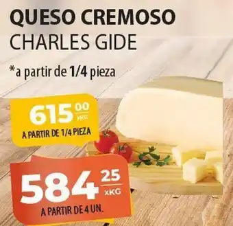 El Milagro Mayorista Queso Cremoso Charles Gide oferta