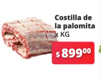 Autoservicio Capo Costilla de la palomita x kg oferta
