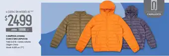 Changomas Campera liviana con o sin capucha oferta