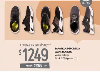 Changomas Zapatilla deportiva wake hombre oferta