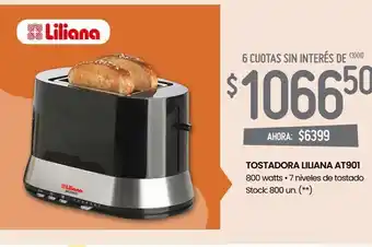 Tostadora liliana at901