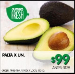 Jumbo Palta x un oferta