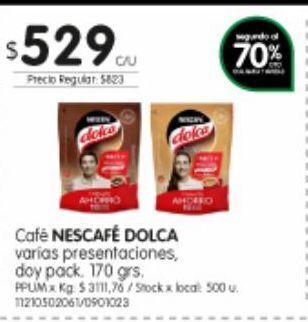 Jumbo Cafe nescafé dolca 170g oferta