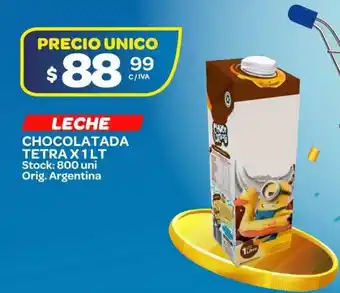 Carrefour Maxi Leche Chocolatada Tetra x 1 Lt oferta