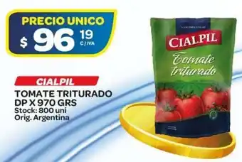 Carrefour Maxi Cialpil Tomate Triturado DP x 970grs oferta