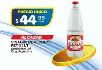 Carrefour Maxi Alcazar Vinagre De Alcohol Pet x 1 Lt oferta