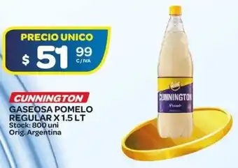 Carrefour Maxi Cunnington Gaseosa Pomelo Regular x 1.5Lt oferta