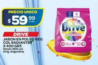 Carrefour Maxi Drive Jabon En Polvo Reg Col Radiantes x 400grs oferta