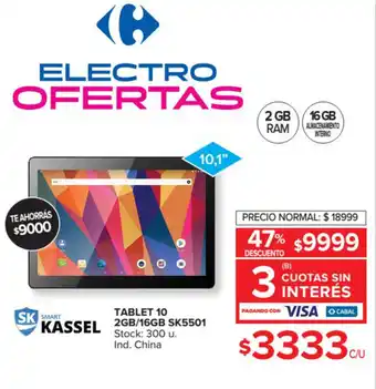 Carrefour Tablet 10 2GB/16GB SK5501 oferta