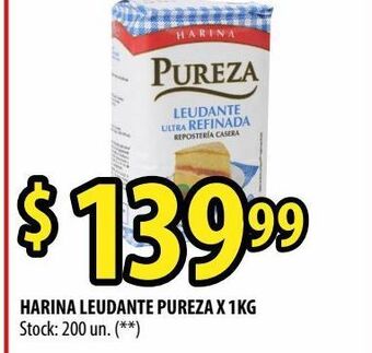 Punto Mayorista Harina leudante pureza x 1 kg oferta