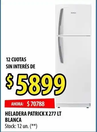Punto Mayorista Heladera patrick oferta