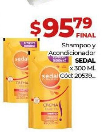Diarco Sedal Shampoo y Acondicionador x 300ml oferta