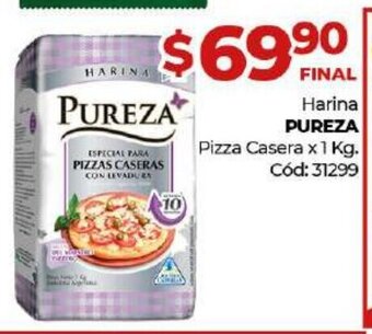 Diarco Pureza Harina Pizza Casera x 1 kg. oferta