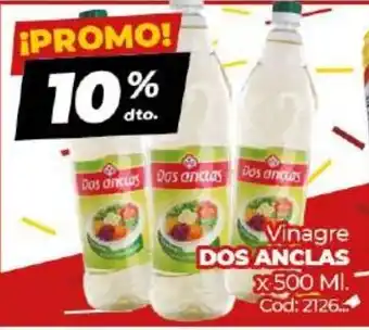 Diarco Dos Anclas Vinagre x 500ml oferta