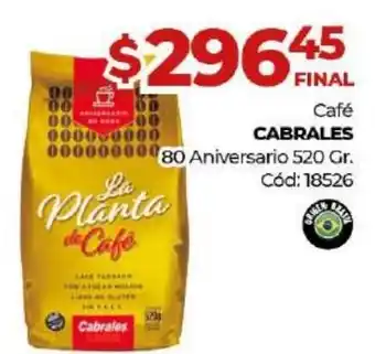 Diarco Cabrales Café 80 Aniversario 520gr oferta
