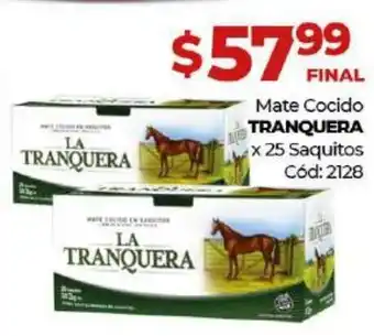 Diarco La Tranquera Mate Cocido x 25 Saquitos oferta