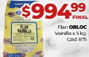 Diarco Orloc Flan Vainilla x 5kg oferta