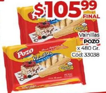 Diarco Pozo Vainillas x 480gr oferta