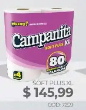Diarco Campanita Soft Plus XL oferta