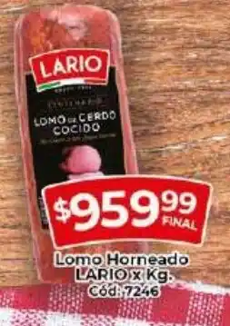 Diarco Lario Lomo Horneado oferta