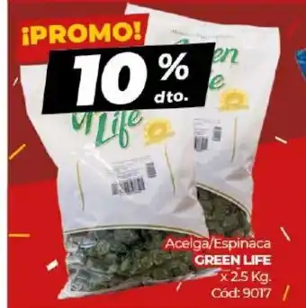 Diarco Green Life Acelga/Espinaca x 2.5kg oferta