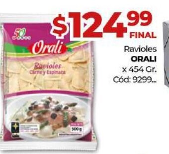 Orali Ravioles x 454gr