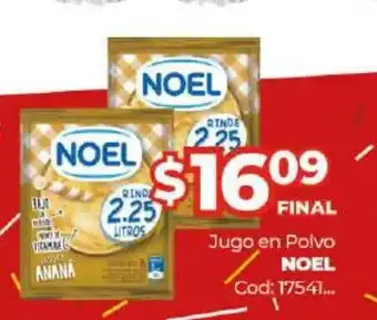 Diarco Noel Jugo en Pulvo oferta