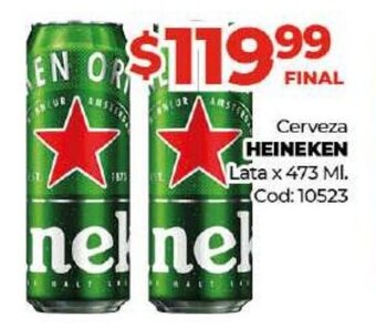 Diarco Heineken Cerveza Lata x 473ml oferta