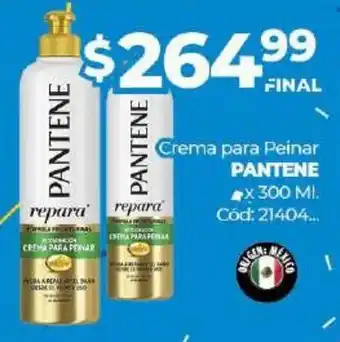 Diarco Pantene Crema para Peinar x 300ml oferta