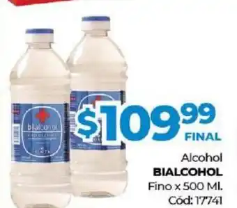 Diarco Bialcohol Alcohol Fino x 500ml oferta