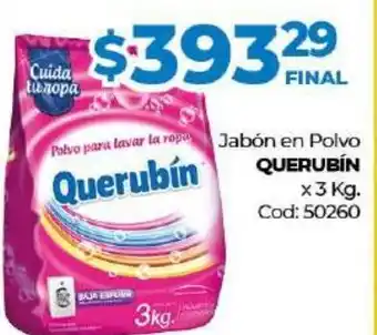 Diarco Querubin Jabón en Polvo 3kg oferta