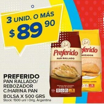 Carrefour Maxi Pan rallado preferido 500g oferta