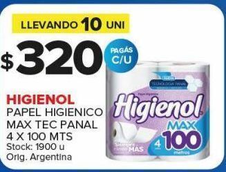 Carrefour Maxi Papel higiénico higienol oferta