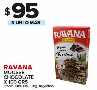 Carrefour Maxi Mousse de chocolate ravana 100g oferta