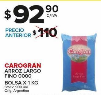 Carrefour Maxi Arroz largo carogran kg oferta