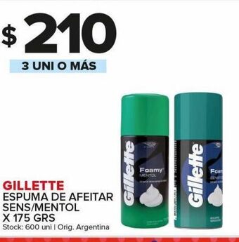 Carrefour Maxi Espuma de afeitar gillette oferta