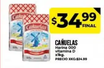 Supermayorista Vital Cañuelas Harina 000 Vitamiba D x1kg. oferta