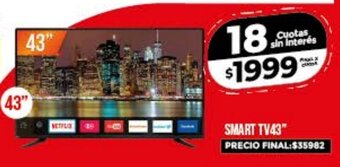 Supermayorista Vital Smart TV 43" oferta